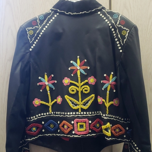 Double D Ranch Leather Jacket - Picture 2 of 3